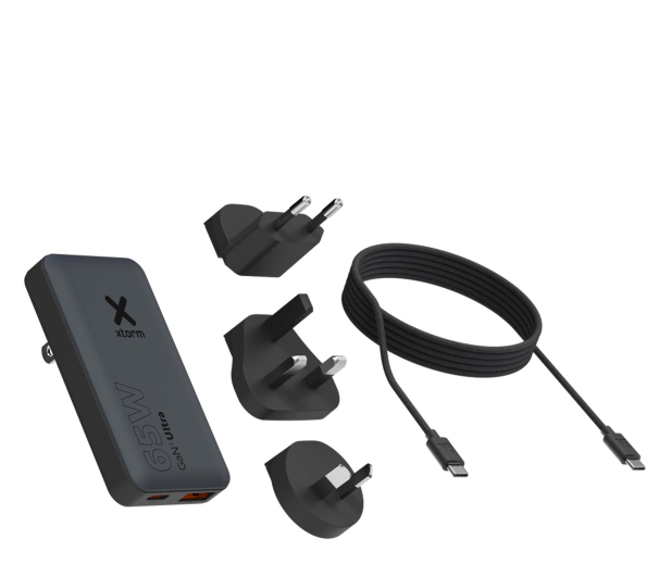 Xtorm Ładowarka sieciowa Turystyczna 65W (kabel + torba) - 1520896 - zdjęcie